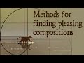 Art Lessons - Methods for finding pleasing compositions (Aaron's Art Tips Season 2 E17)
