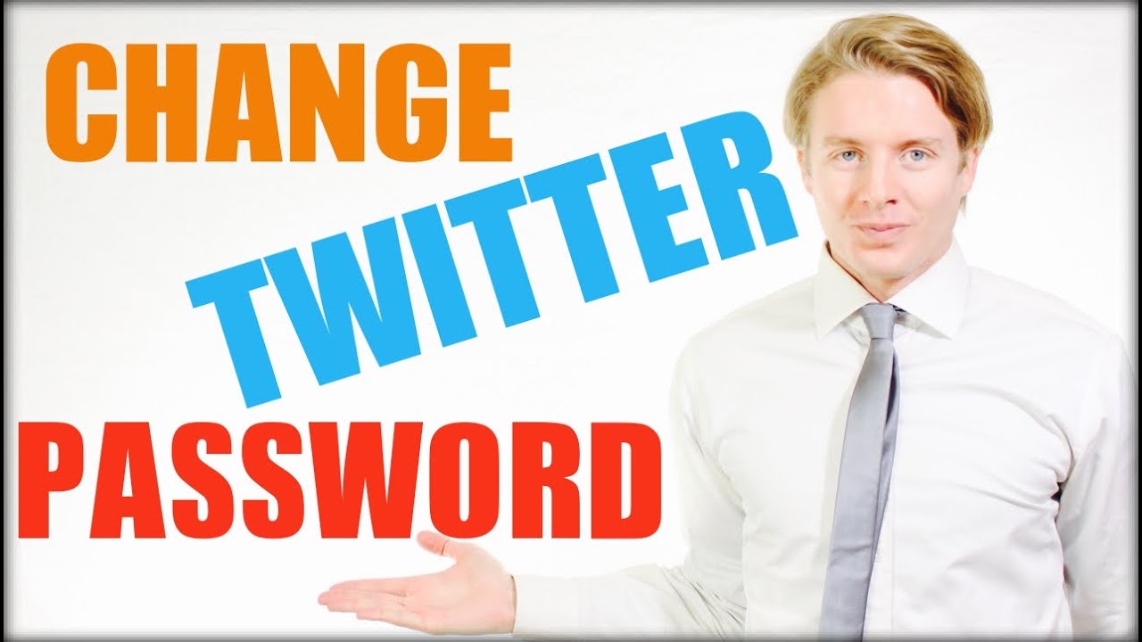 How to change Twitter password 2016 - Tutorial - YouTube