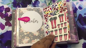 Foxy Fix B6 Travelers Notebook Planner Flipthrough