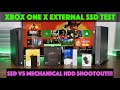 ONE X SSD SHOOTOUT!! Seagate Game Drive Vs WD My Passport Vs WD NVME... Which is Fastest??