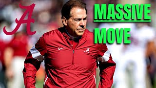 Alabama Crimson Tide Just Made A HUGE Transfer Portal Move