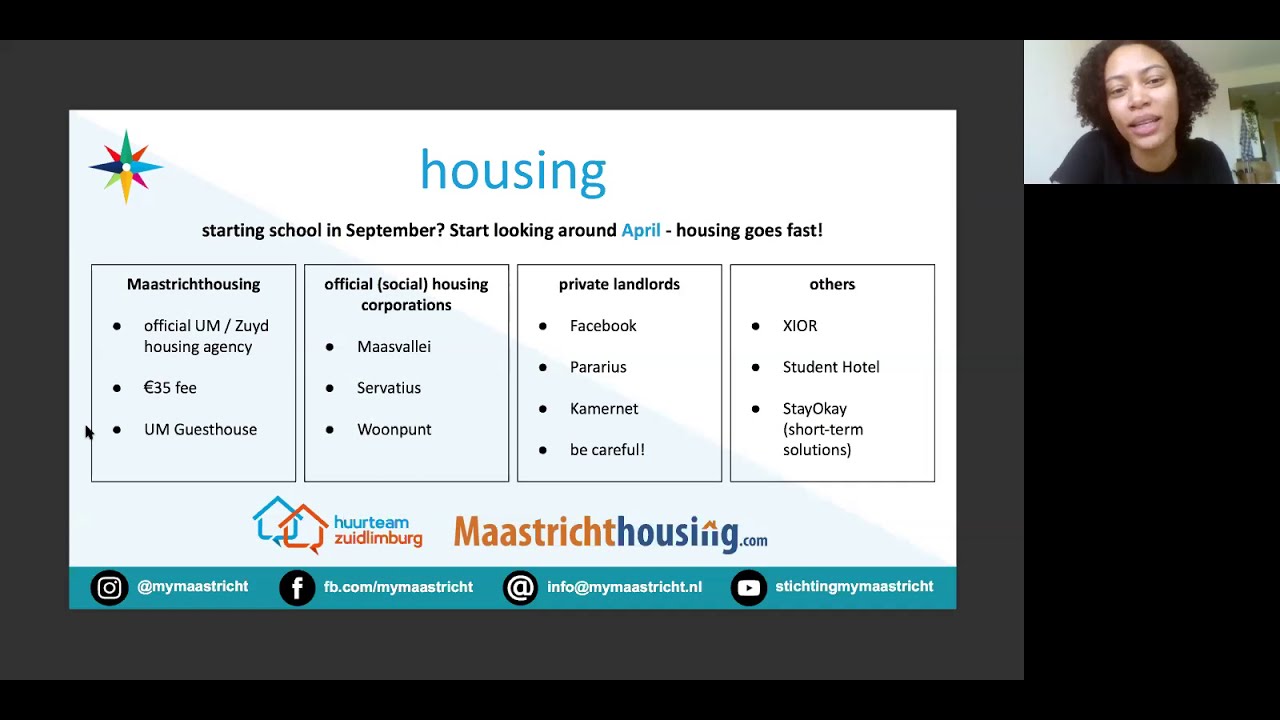 03/2021 mymaastricht webinar @Master Open Day Maastricht University