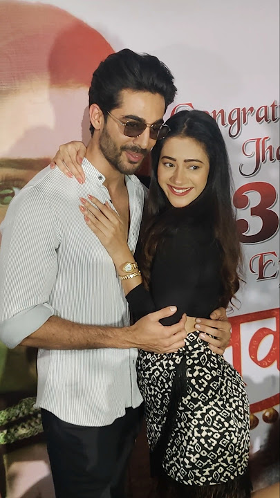 Jhanak Lead Hiba Nawab Krushal Ahuja looking Cute together #jhanak #hibanawab #krushalahuja