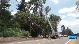 Under 400 remain without power on Hawaii Island as crews work to resolve pocket outages