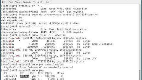 How to replace a Disk in LVM in RHEL7 | Linux | RHEL7 | LVM