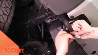 Front Mount Hitch Installation  CURT 31514 on the 2012 Nissan Xterra