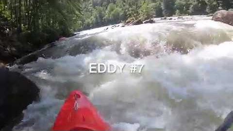 POV: Broken Nose (Middle Ocoee) 8 eddy line