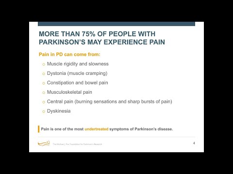 parkinson disease fatigue pain