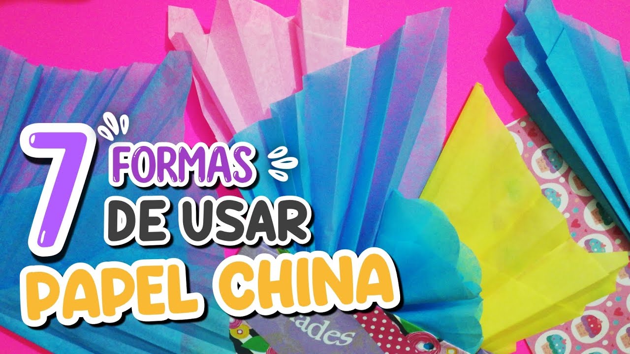 Papel China Es Igual Al Papel Seda www.youtube.com