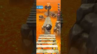 Rollance Ball adventure level 56 😱 not easy wait end #games #viral #shorts