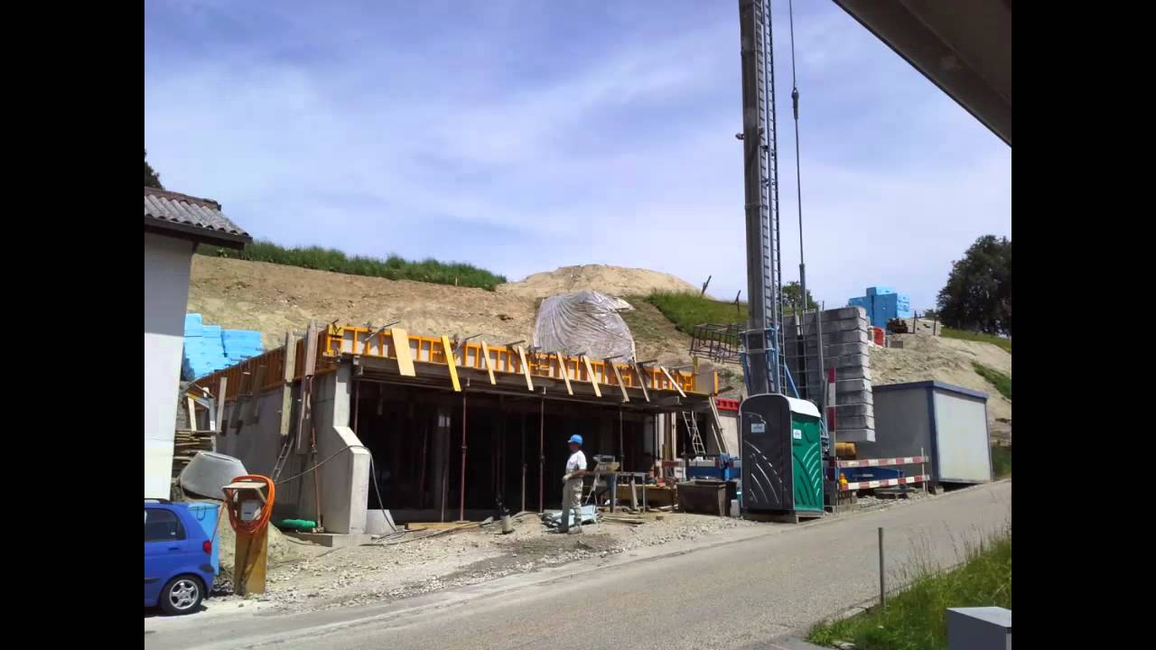 Hausbau in 375 Sekunden...