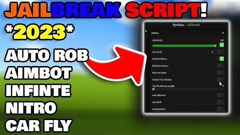 [NEW!] Jailbreak Script / GUI Hack | Auto Rob | Auto Arrest + Kill All | *PASTEBIN 2023*