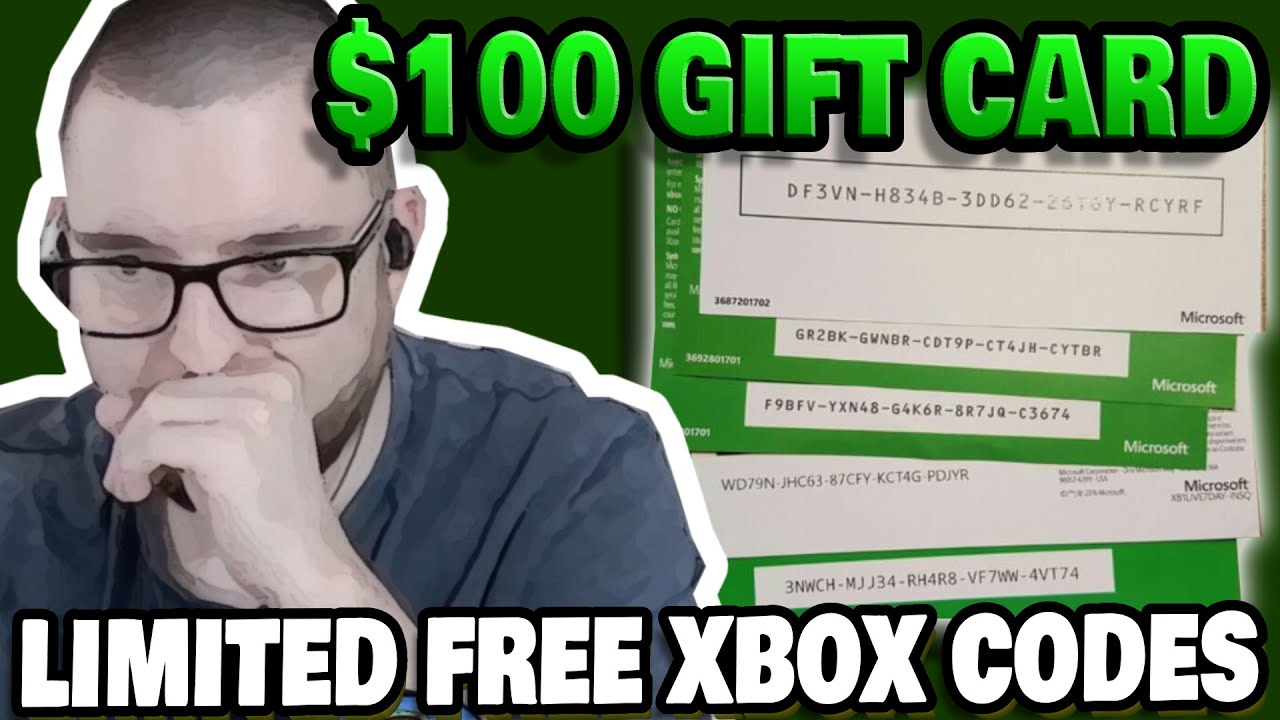 Unlock FREE Xbox Codes & Free Xbox Gift Cards 💚 2024 Method Revealed ...