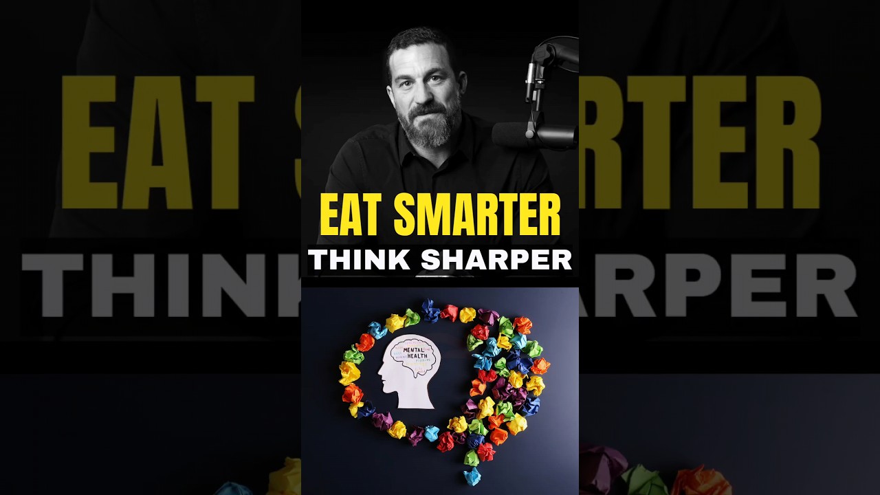 Your DIET is TRIPPIN Out Your BRAIN: Huberman Explains 🤯 