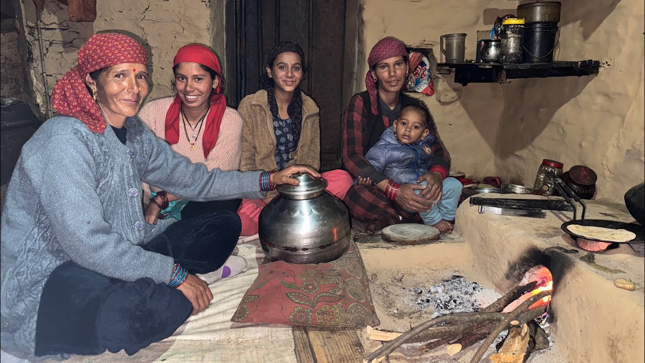 पहाड़ी जंगली साग | Shimla का आखिरी गाँव | Dodra Kwar Village Life
