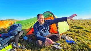 The Best Wild Camp I've Experienced | Light Tour R7 Dual Air Chamber Sleeping Pad