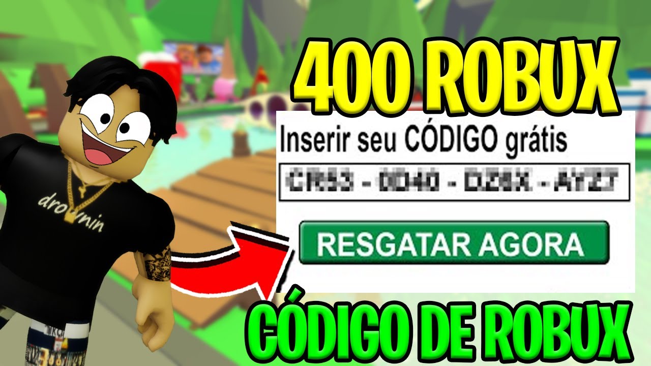 NOVO BUG* GANHE 400 ROBUX de GRAÇA AGORA MESMO no ROBLOX! 