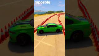 Dodge Helicat Impossible Parking - Beam Ng Drive