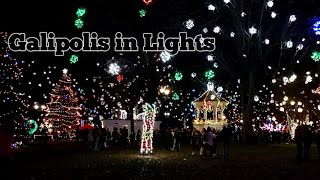 Opening Night at Galipolis Christmas Lights | Firework Show | Hot Chocolate | Galipolis, OH