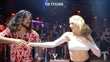 CHESCO & RAY MORENOFF Bachata Demo At THE SALSA ROOM