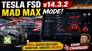 Tesla FSD 14.3.2 : Mad Max Mode Crash Test 😳 | Is Tesla Driving TOO Aggressive? | US Tech Tracker,