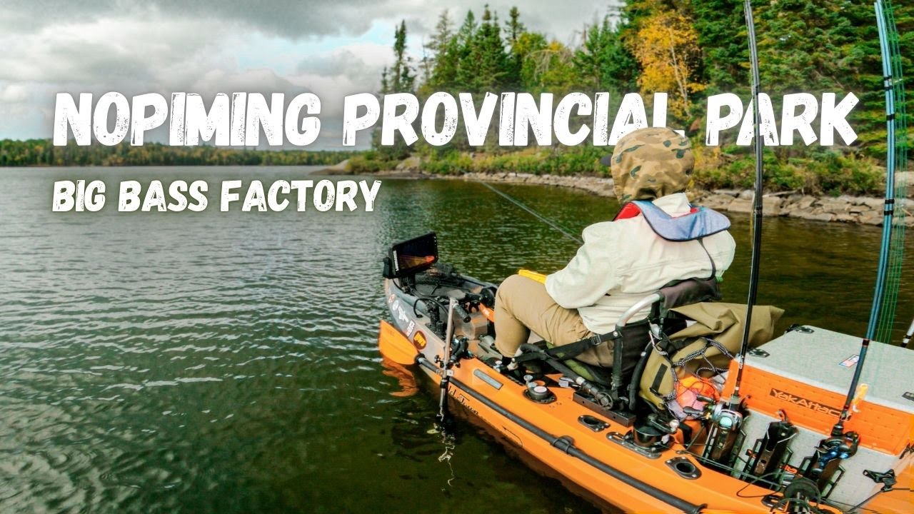 Bass Fishing in Manitoba | Kayak Fishing