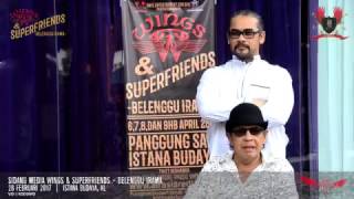 Video thumbnail of "Dato' Awie - KONSERT WINGS & SUPERFRIENDS - BELENGGU IRAMA -"