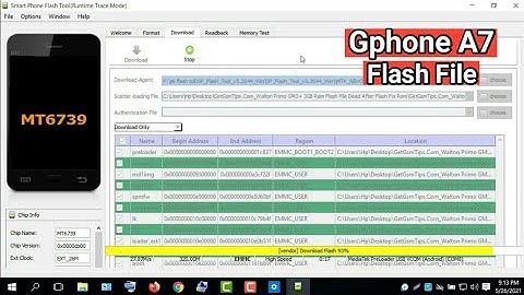 G Phone A7 File Flash