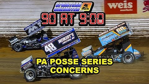 SprintCarUnlimited 90 at 9 for Friday, November 28th: Some concerns with the PA Posse Series