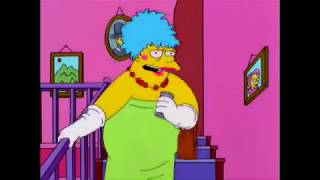 Barney Dressed As Marge Simpsons [HD]