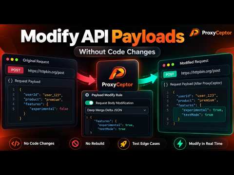 How to modify payload | Proxyceptor