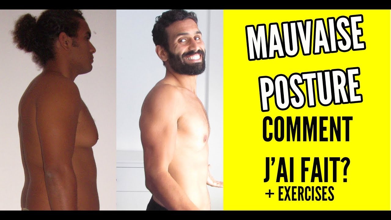 COMMENT J'AI FAIT POUR AVOIR UNE MEILLEURE POSTURE [ + EXERCICES