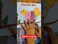 Amazing Fraction Bird Math Project ๐ฆ | Easy & Creative Model for Students