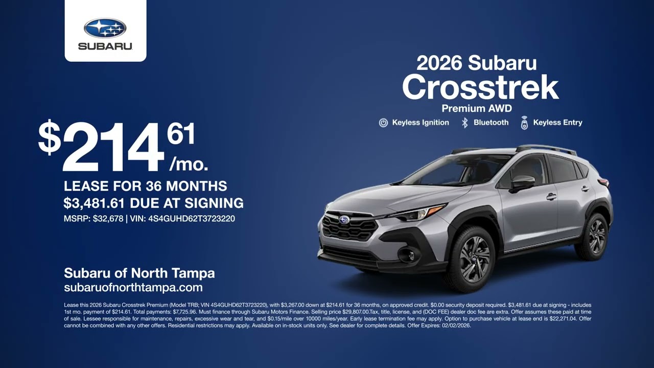 Subaru 01/20/2026 6788301