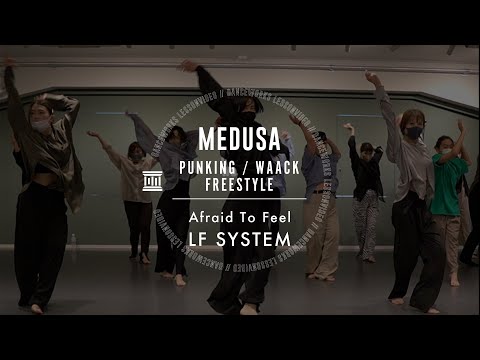 MEDUSA - PUNKING / WAACK FREESTYLE " Afraid To Feel / LF SYSTEM "【DANCEWORKS】