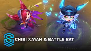 Chibi Xayah & Chibi Battle Bat Xayah | Teamfight Tactics