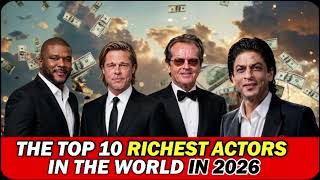 Top 10 Richest Actors In The World 🌎 With Their Estimated Networth 
