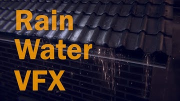 Rain Water VFX for the Unity game engine