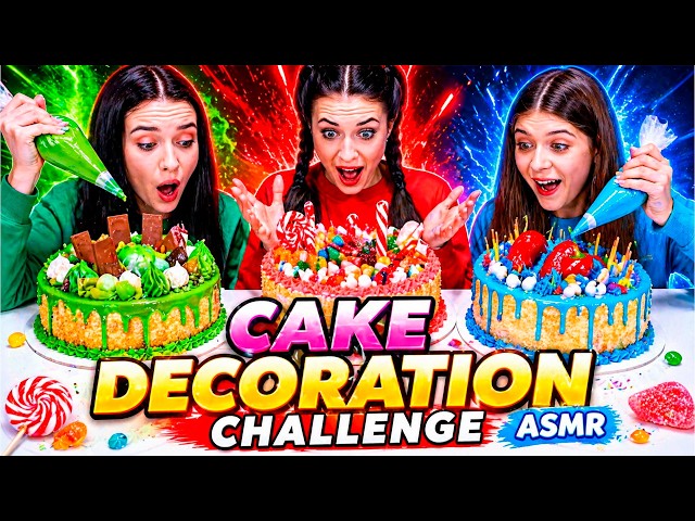 ASMR Cake Decoration Challenge and Jelly Candy Race | Best Compilation