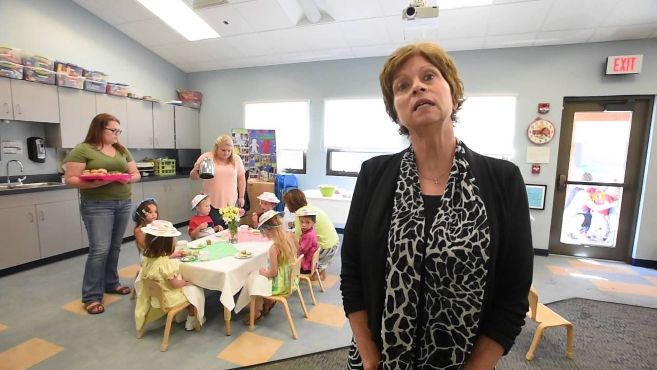 WVU Nursery School students have tea 92316 YouTube