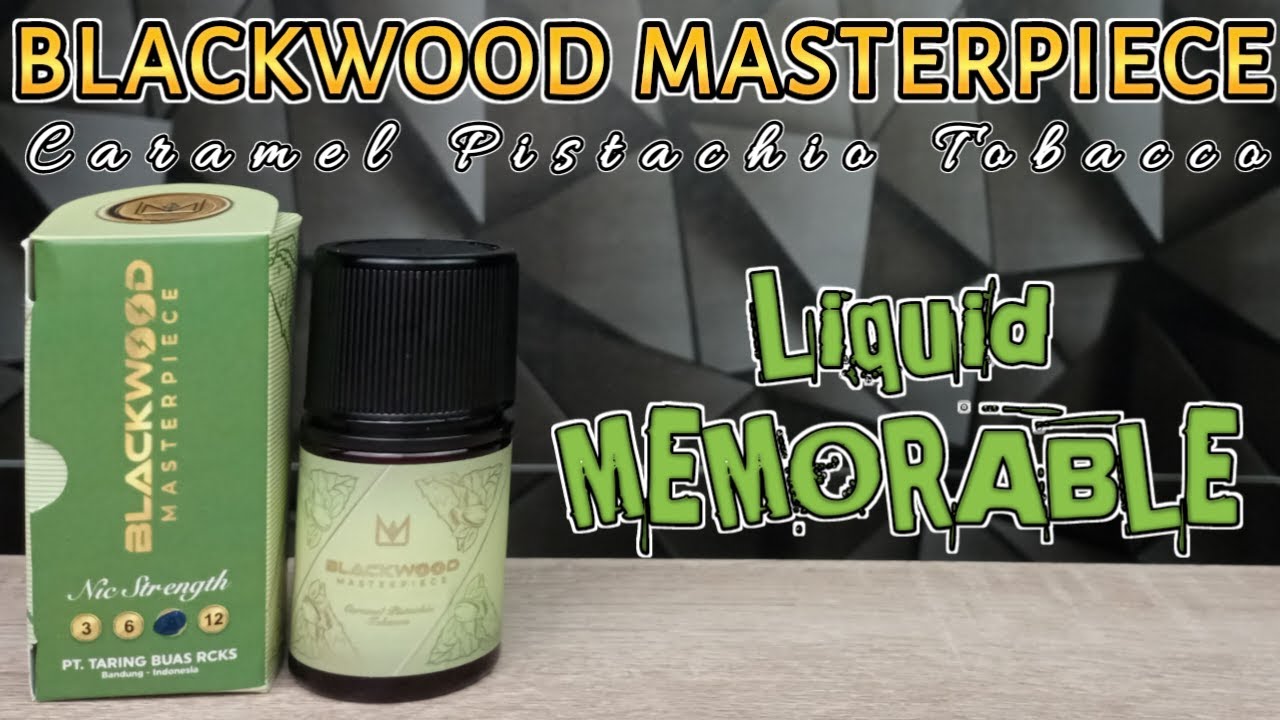 Blackwood Masterpiece - Caramel Pistachio Tobacco