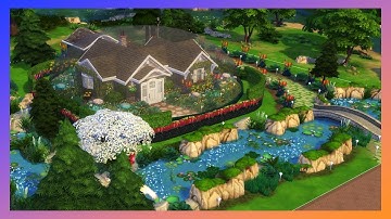 Snow Globe Cottage | Sims 4 Speed Build | No CC