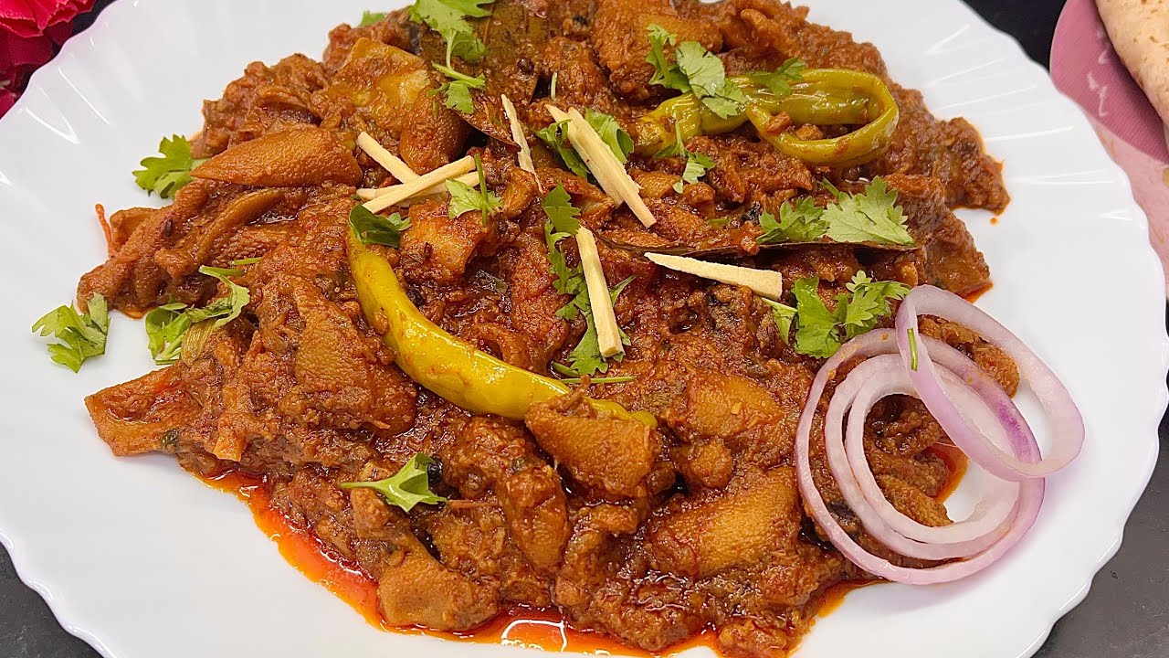Wajdi Masala Recipe | Hyderabadi Style Boti Ka Salan | Goat Intestine Fry Recipe | Boti Curry