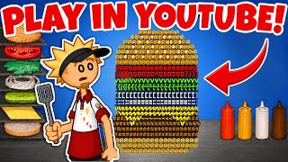 Papa's Burgeria but it's a PLAYABLE YouTube video! [PC ONLY] screenshot 3