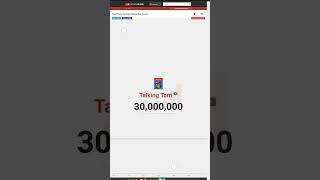 @TalkingTom Congratulations for 30 million family subscribers #talkingtom#30million