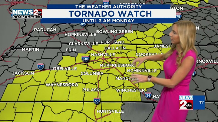 WKRN News 2 Severe Weather Coverage March 30-31, 2025