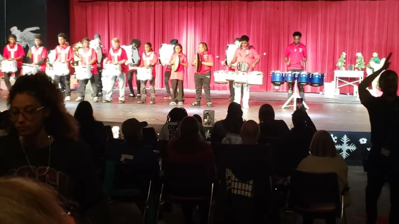 7th & 8th grade Percussion line 🥁🎵 