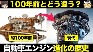 【保存版】自動車エンジン約150年の歴史・進化がヤバすぎる【ゆっくり解説】【クルマの雑学】