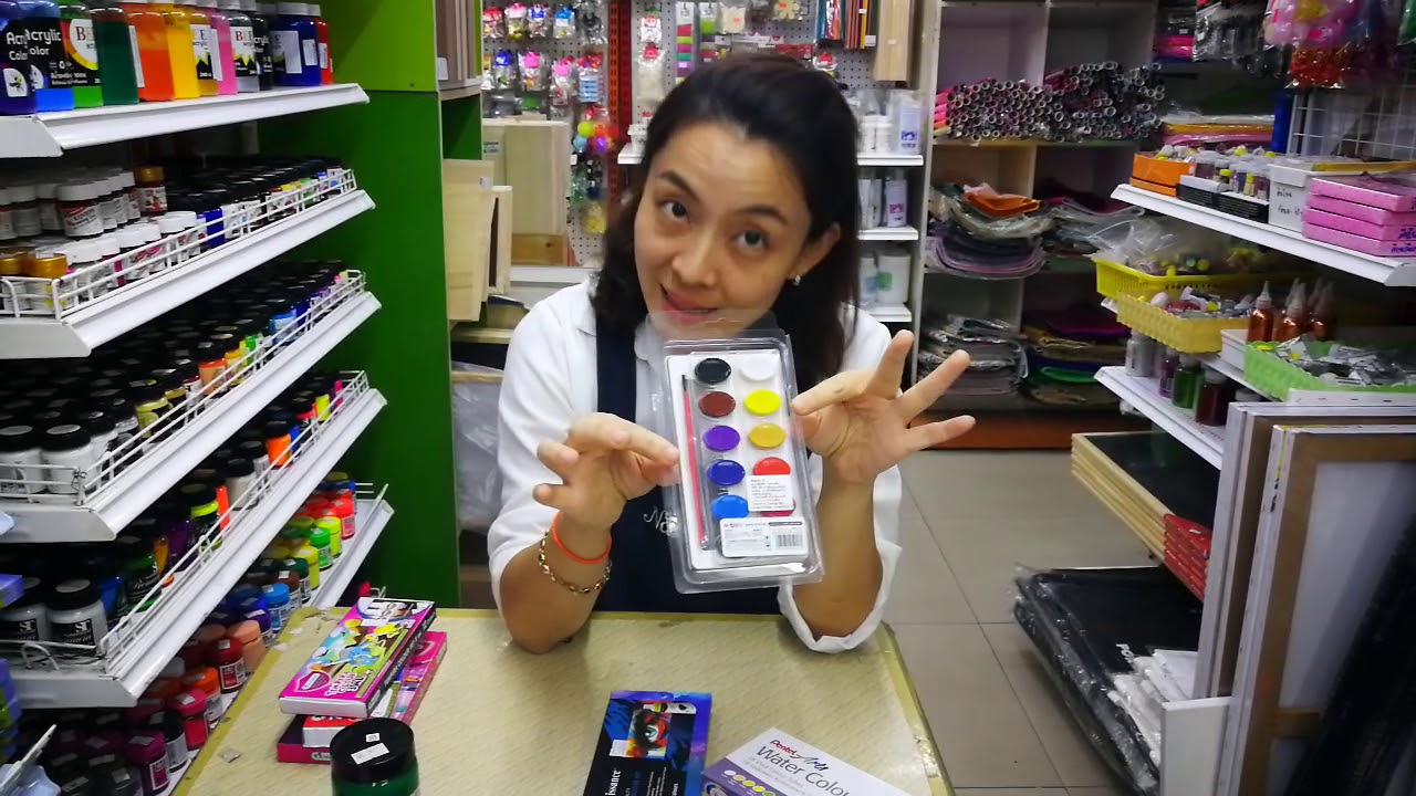 สีน้ำกับสีโปสเตอร์ต่างกันอย่างไร