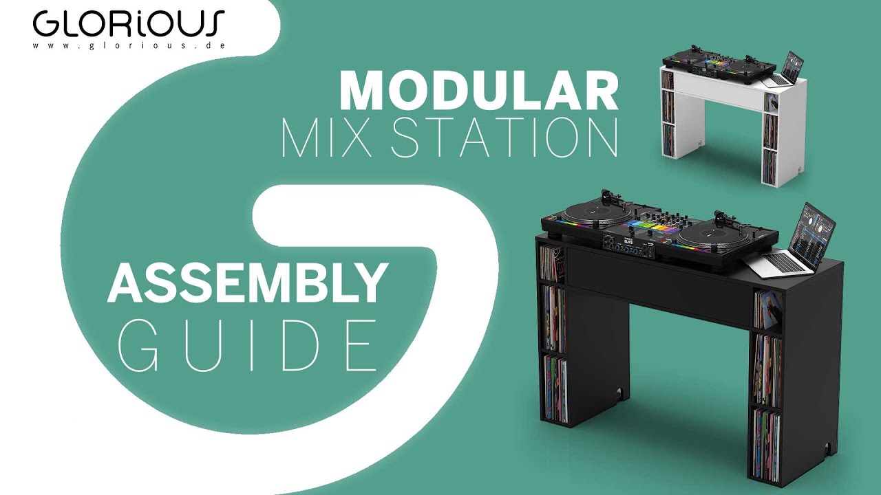 MODULAR MIX STATION WHITE - Modular Mix Station Finition Blanc
